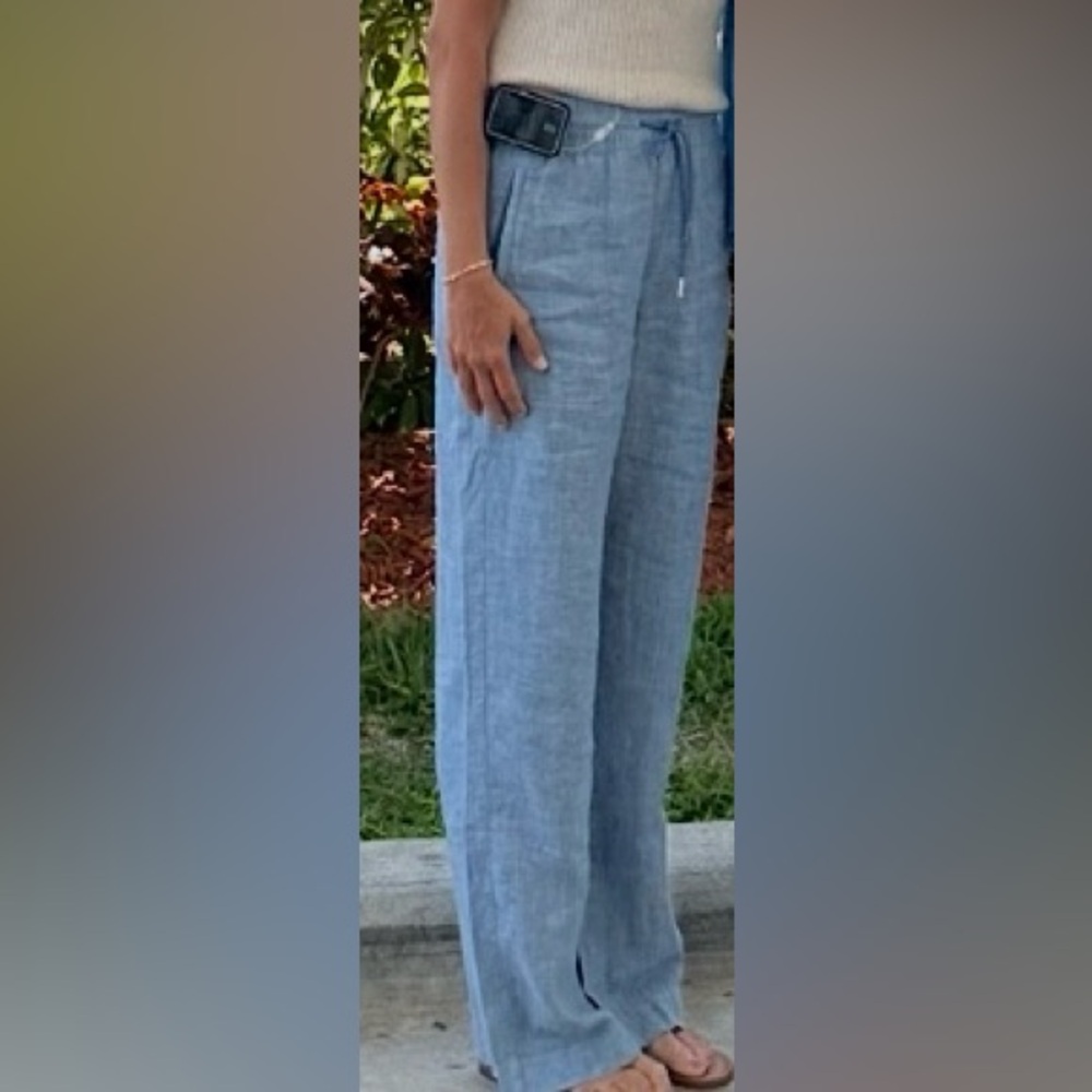 Athleta Retreat Linen pants size 4 woman’s